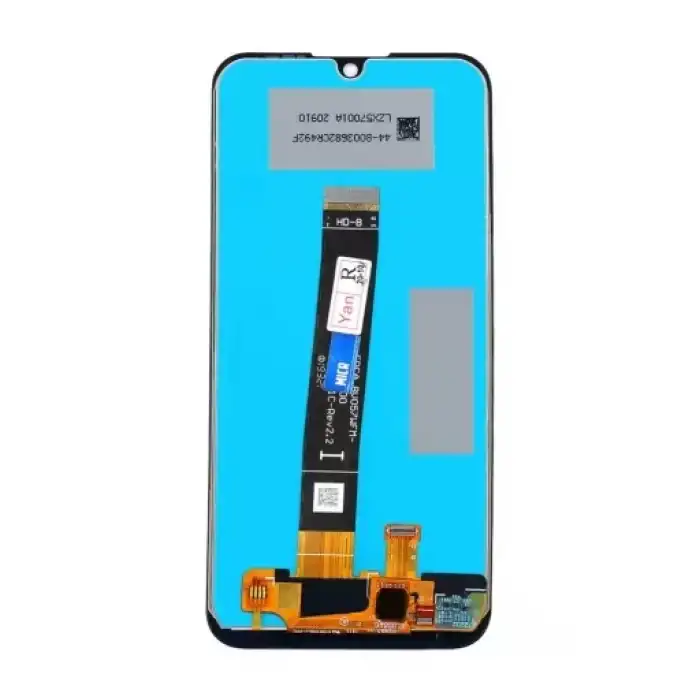 Huawei Uyumlu Y5 2019 Lcd Ekran Dokunmatik Siyah Çıtasız