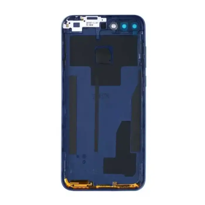 Huawei Uyumlu Y6 2018 Kasa Kapak Mavi Çıtasız
