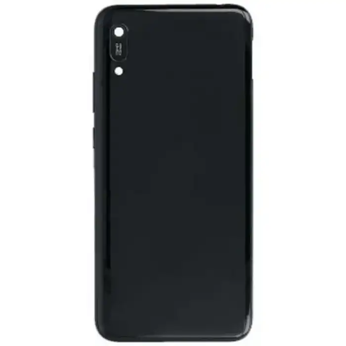Huawei Uyumlu Y6 2019 Kasa Kapak Siyah Home Tuş Yeri Açık
