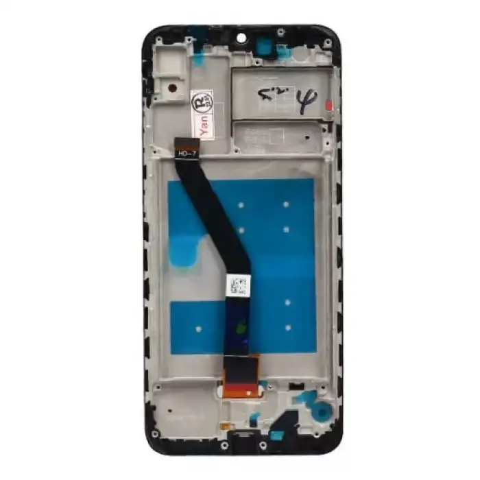 Huawei Uyumlu Y6 2019 Lcd Ekran Dokunmatik Siyah Çıtalı Servis