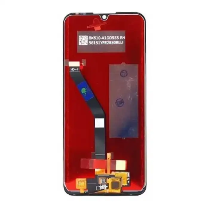 Huawei Uyumlu Y6 2019 Lcd Ekran Dokunmatik Siyah Çıtasız Servis