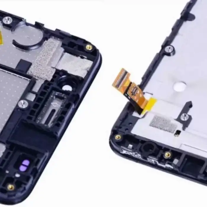 Huawei Uyumlu Y6 Lcd Ekran Dokunmatik Beyaz Çıtalı