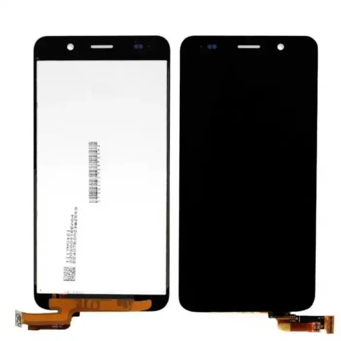 Huawei Uyumlu Y6 Lcd Ekran Dokunmatik Siyah Çıtasız