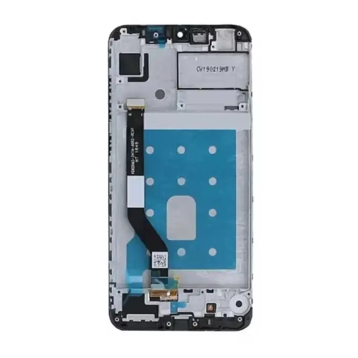 Huawei Uyumlu Y7 2019 Lcd Ekran Dokunmatik Siyah Çıtalı