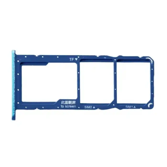 Huawei Uyumlu Y7 2019 Sim Kart Tepsisi Mavi