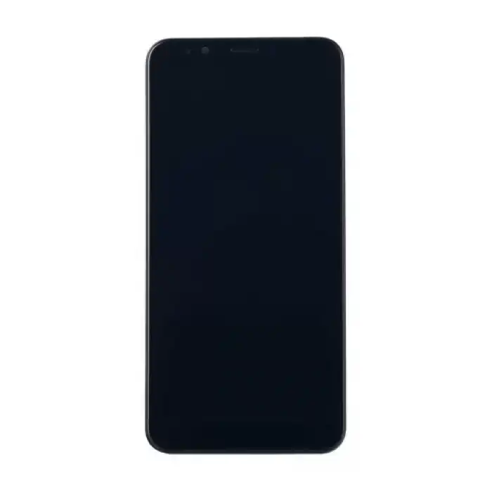 Huawei Uyumlu Y7 Prime 2018 Lcd Ekran Dokunmatik Siyah Çıtalı