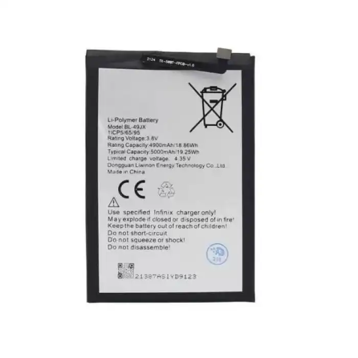Infinix Uyumlu Hot 10 Pro Batarya Bl-49Jx