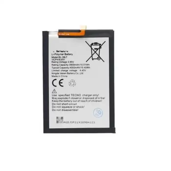 Infinix Uyumlu Smart 4 Batarya Bl-39Lt