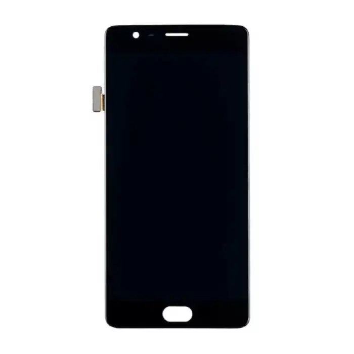 OnePlus Uyumlu 3T Lcd Ekran Dokunmatik Siyah Çıtasız Servis