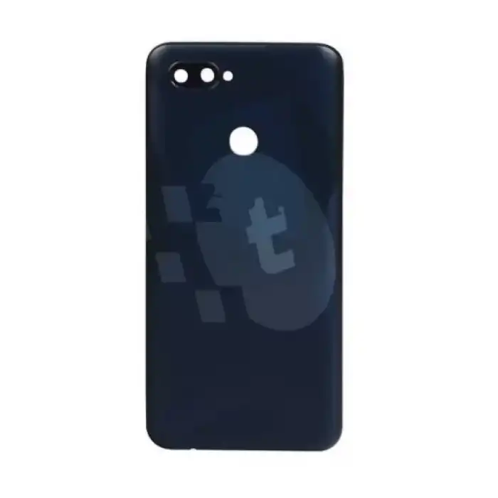 Oppo Uyumlu A12 Arka Kapak Siyah