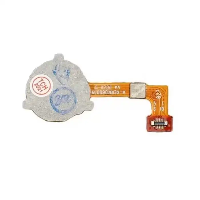 Oppo Uyumlu A15S Home Tuş Bordu Filmi Flex Beyaz