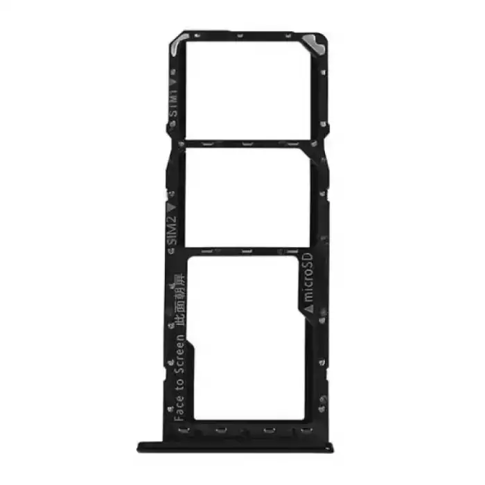 Oppo Uyumlu A31 2020 Sim Kart Tepsisi Siyah