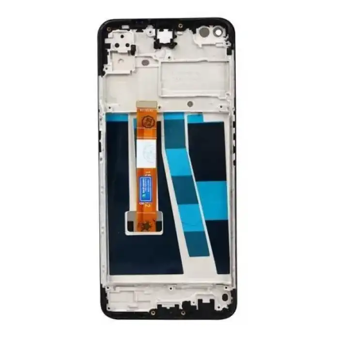 Oppo Uyumlu A52 Lcd Ekran Dokunmatik Siyah Çıtalı