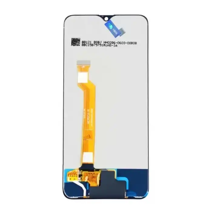 Oppo Uyumlu A7X Lcd Ekran Dokunmatik Siyah Çıtasız