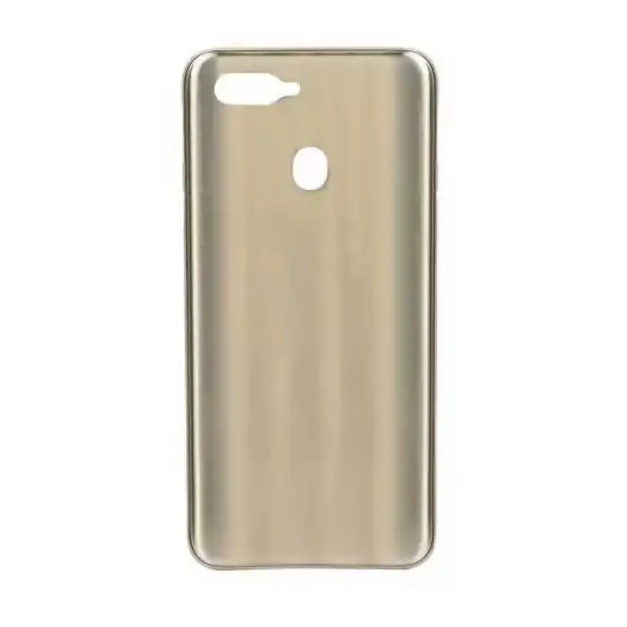 Oppo Uyumlu Ax7 Arka Kapak Gold