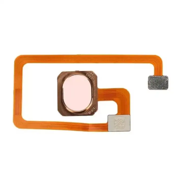 Oppo Uyumlu Ax7 Home Parmak Okuyucu Filmi Flex Pembe