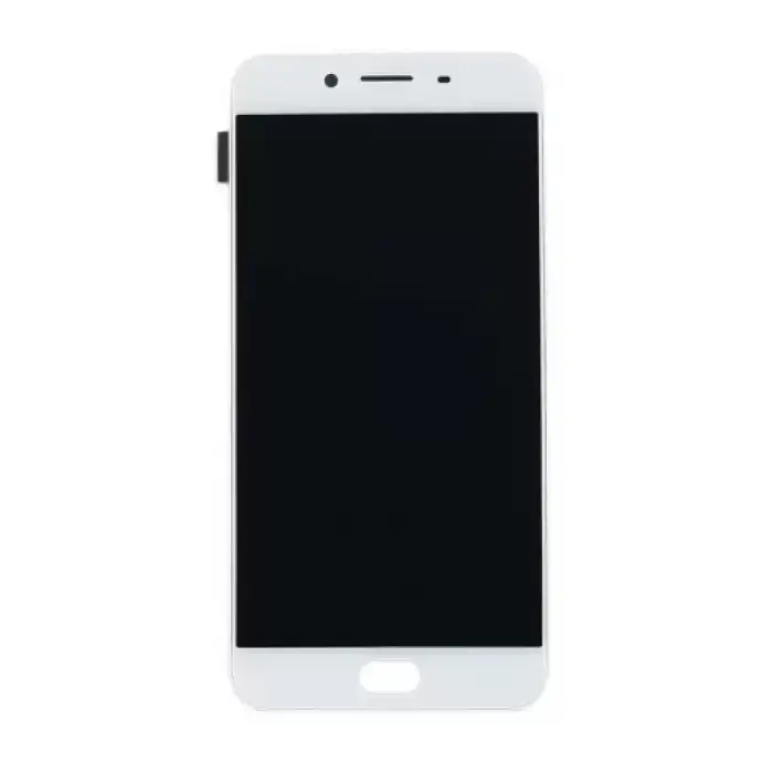 Oppo Uyumlu R9S Lcd Ekran Dokunmatik Beyaz Çıtalı