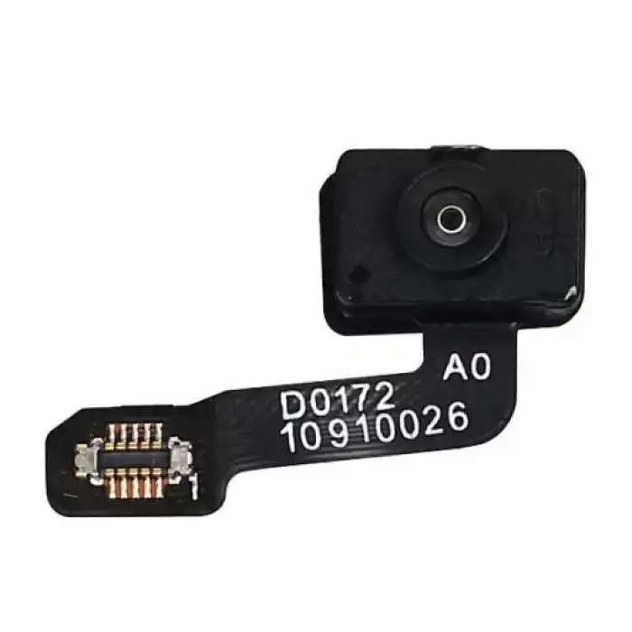 Oppo Uyumlu Reno 4 Home Parmak Okuyucu Filmi Flex Siyah