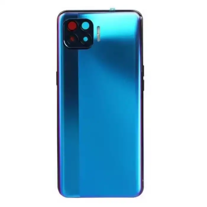Oppo Uyumlu Reno 4 Lite Kasa Kapak Mavi