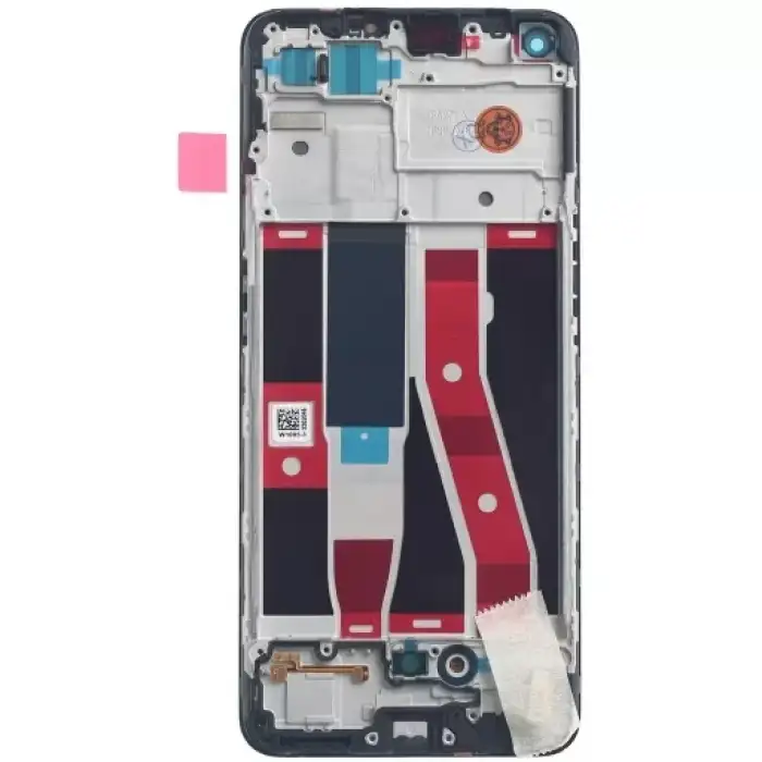 Oppo Uyumlu Reno 5 Lite Lcd Ekran Dokunmatik Siyah Çıtalı Hk Servis