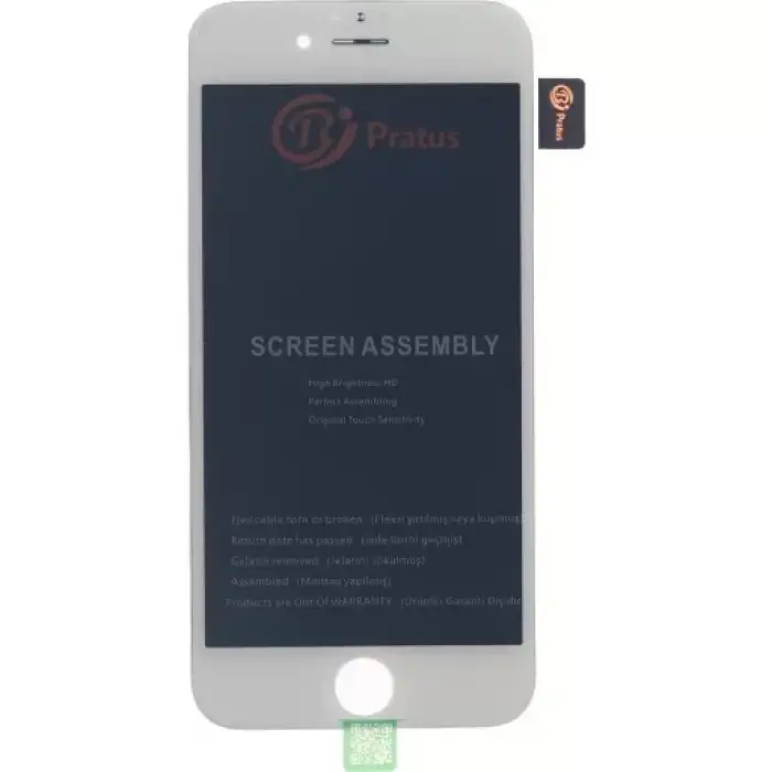 Pratus Apple Uyumlu iPhone 6 Lcd Ekran Dokunmatik Beyaz
