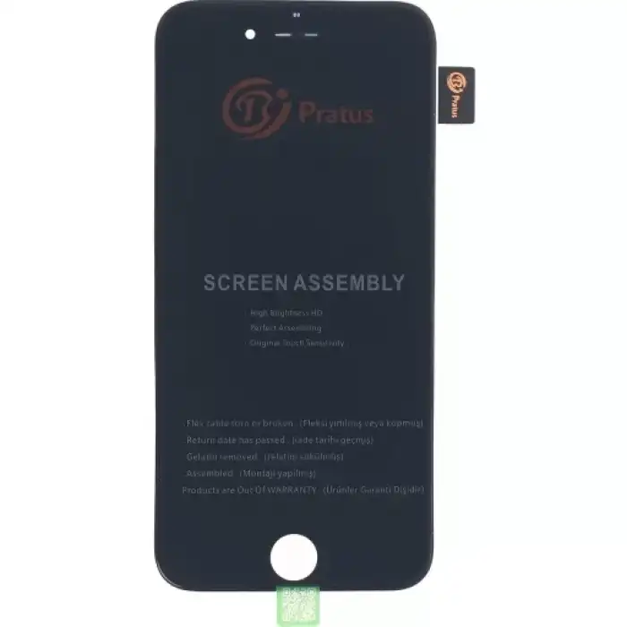 Pratus Apple Uyumlu iPhone 6 Lcd Ekran Dokunmatik Siyah