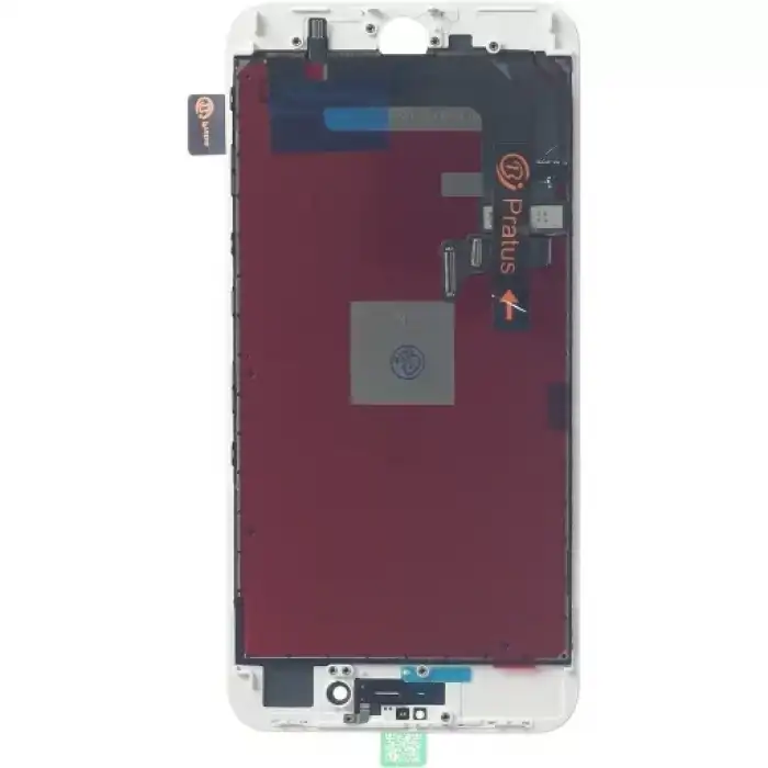 Pratus Apple Uyumlu iPhone 8 Plus Lcd Ekran Dokunmatik Beyaz