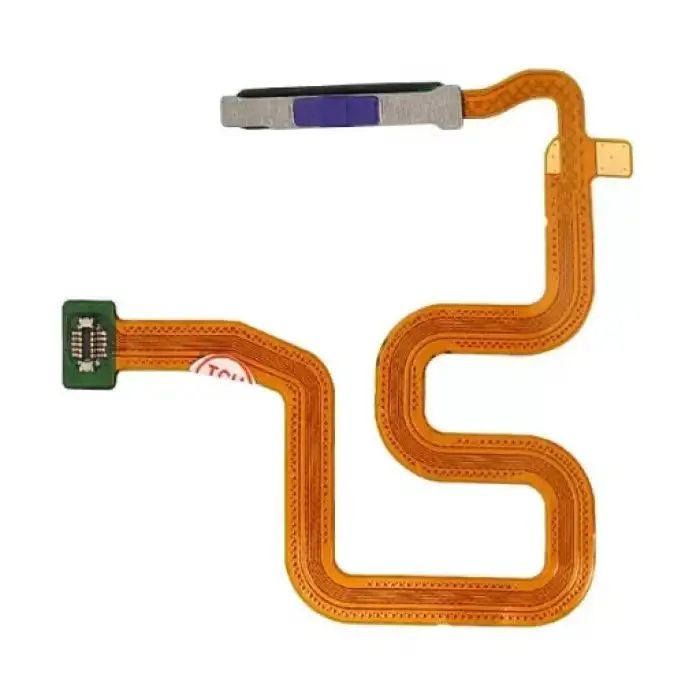 Realme Uyumlu 6 Home Parmak Okuyucu Filmi Flex Siyah