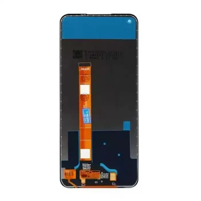 Realme Uyumlu 6 Lcd Ekran Dokunmatik Siyah Çıtasız