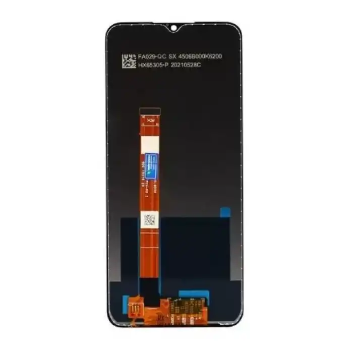 Realme Uyumlu 6İ Lcd Ekran Dokunmatik Siyah Çıtasız