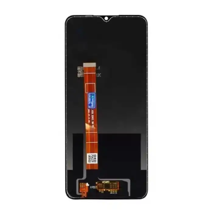 Realme Uyumlu C11 Lcd Ekran Dokunmatik Siyah Çıtasız