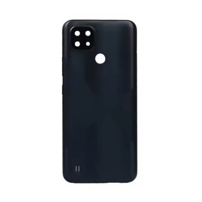 Realme Uyumlu C21 Arka Kapak Siyah