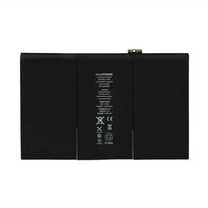 Realpower Apple Uyumlu iPad 4 Batarya 11560Mah