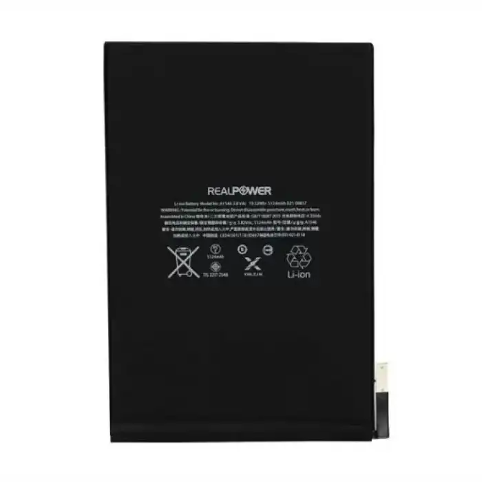 Realpower Apple Uyumlu iPad Mini 4 Batarya 5124Mah