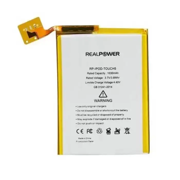 Realpower Apple Uyumlu İpod Touch 5 Batarya