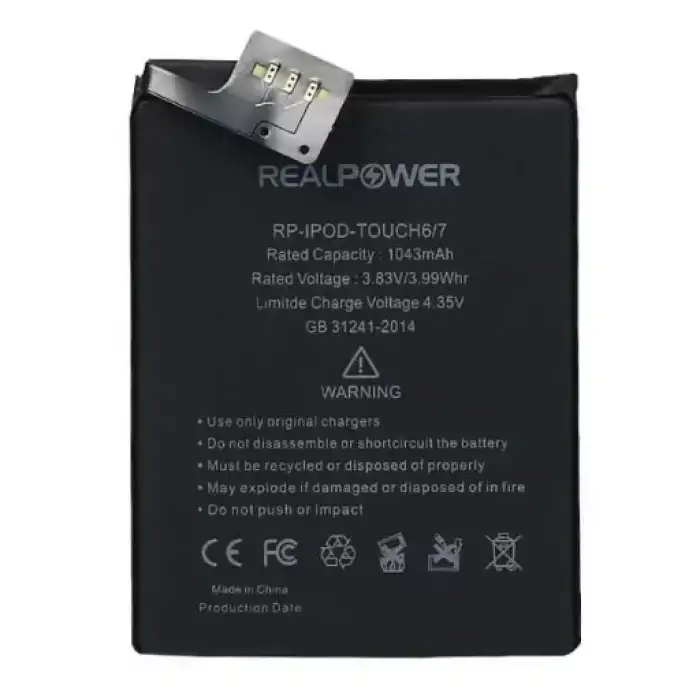 Realpower Apple Uyumlu İpod Touch 7 Batarya
