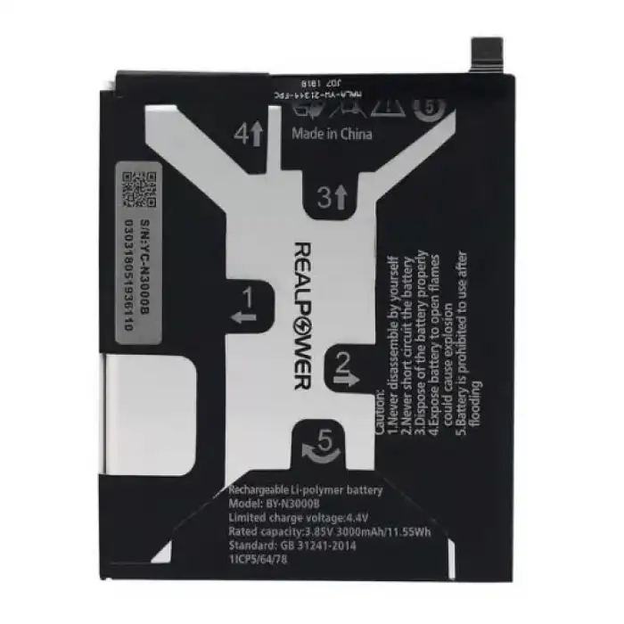 Realpower Casper Uyumlu Via A3 Plus Batarya 3500Mah