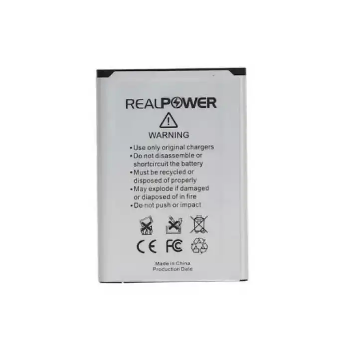 Realpower General Mobile Uyumlu Discovery Android E3 4G Batarya 2500Mah