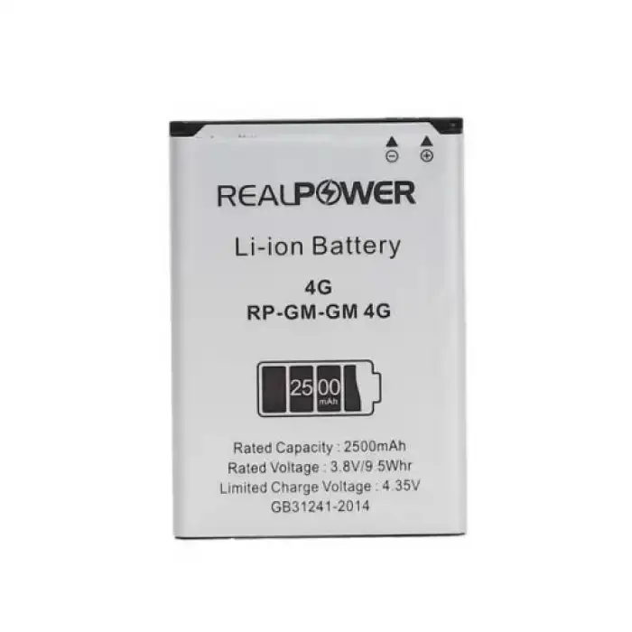 Realpower General Mobile Uyumlu Discovery Android E3 4G Batarya 2500Mah