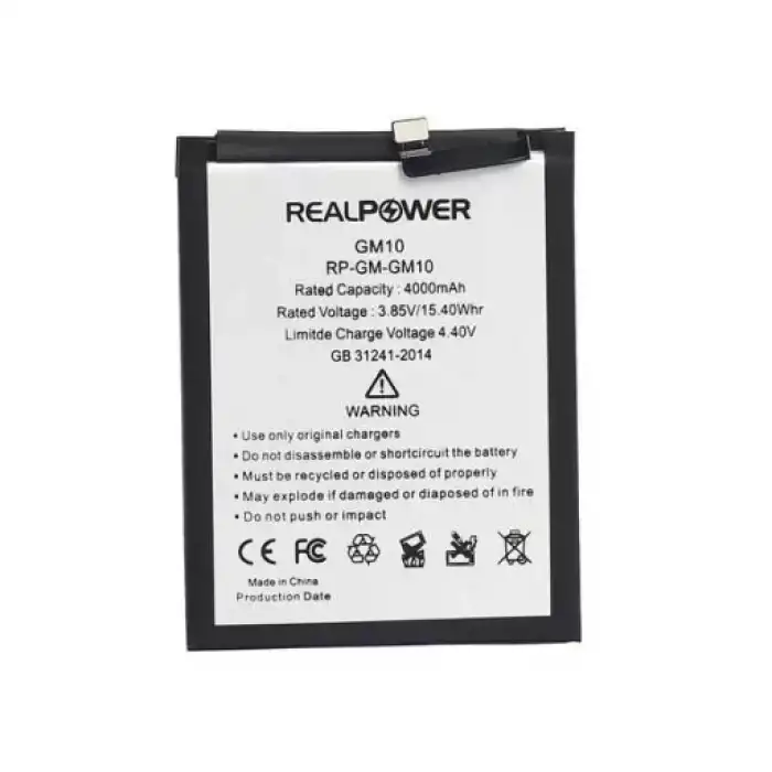 Realpower General Mobile Uyumlu Discovery Gm10 Batarya 1800Mah