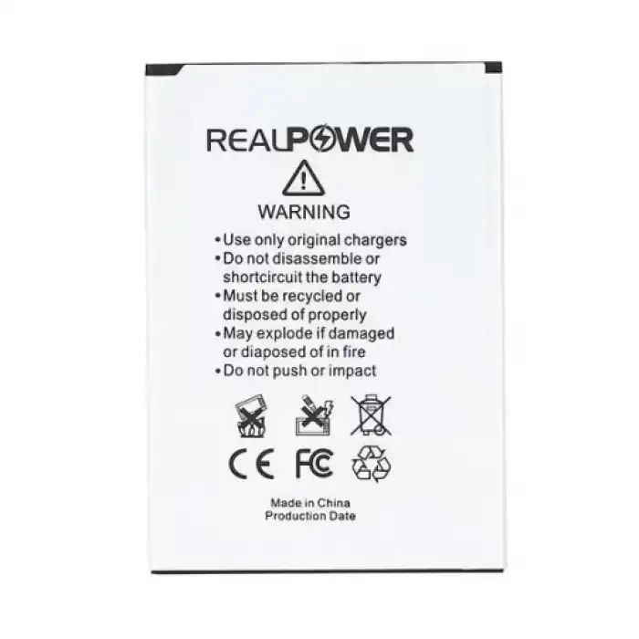 Realpower General Mobile Uyumlu Discovery Gm8 Go Batarya 3500Mah