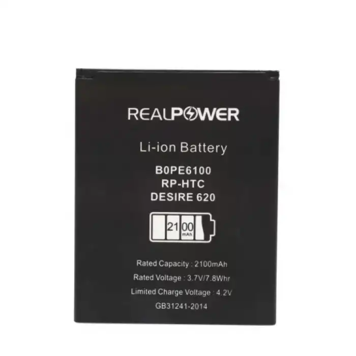 Realpower HTC Uyumlu Desire 620 Batarya 2100Mah