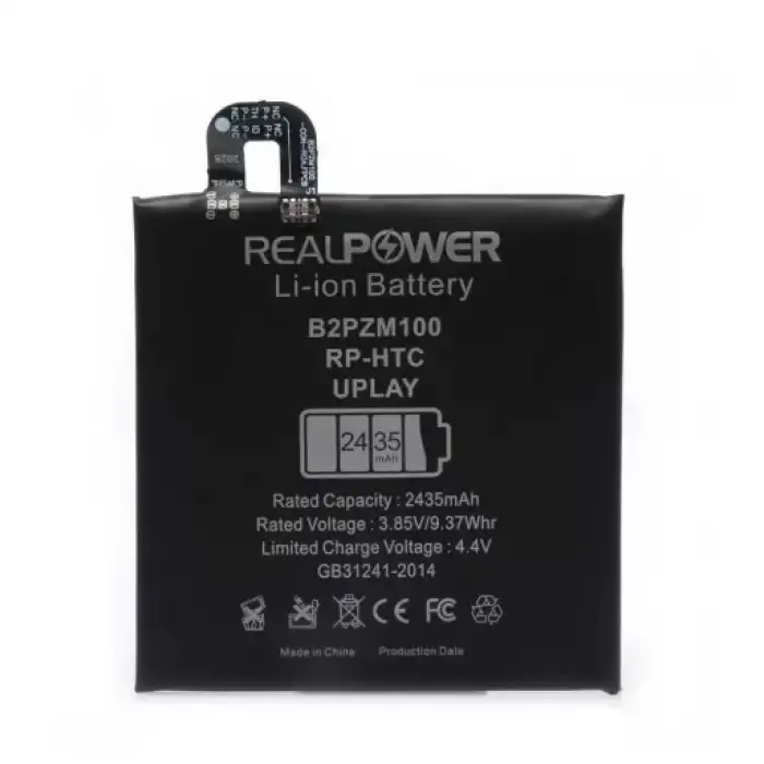 Realpower HTC Uyumlu U Play Batarya 2435Mah