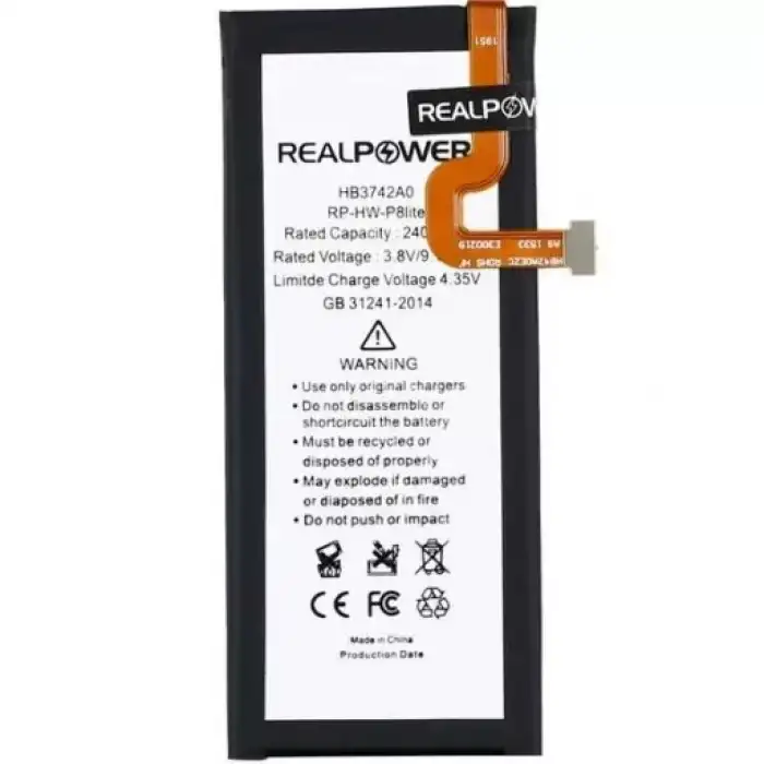 Realpower Huawei Uyumlu 5S Batarya 2400Mah