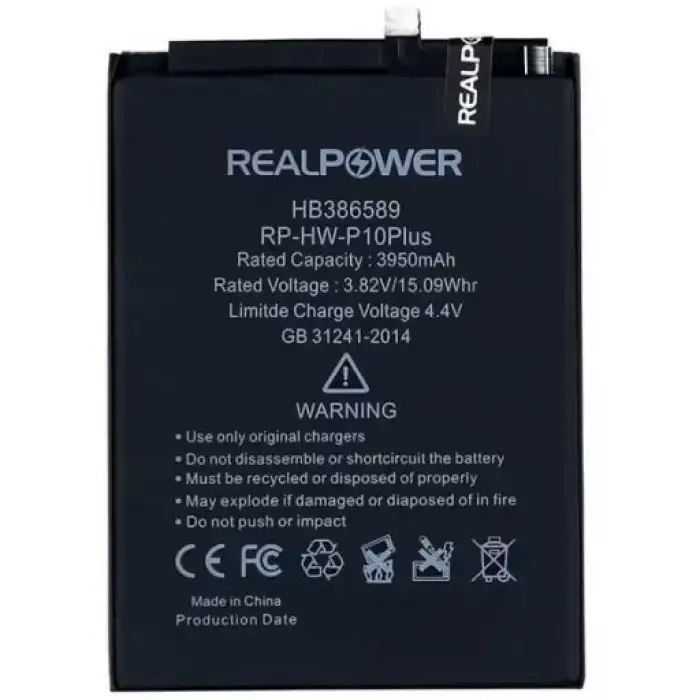 Realpower Huawei Uyumlu Honor Play Batarya 3950Mah