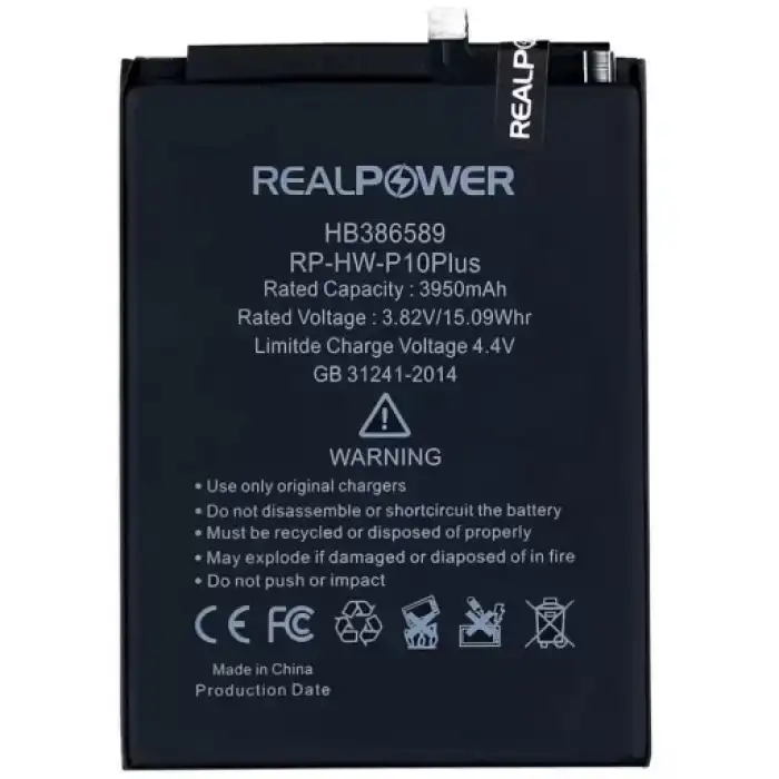 Realpower Huawei Uyumlu Mate 20 Batarya Pil