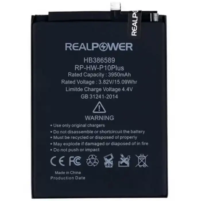 Realpower Huawei Uyumlu Nova 2S Batarya 3950Mah Hb386589Ecw