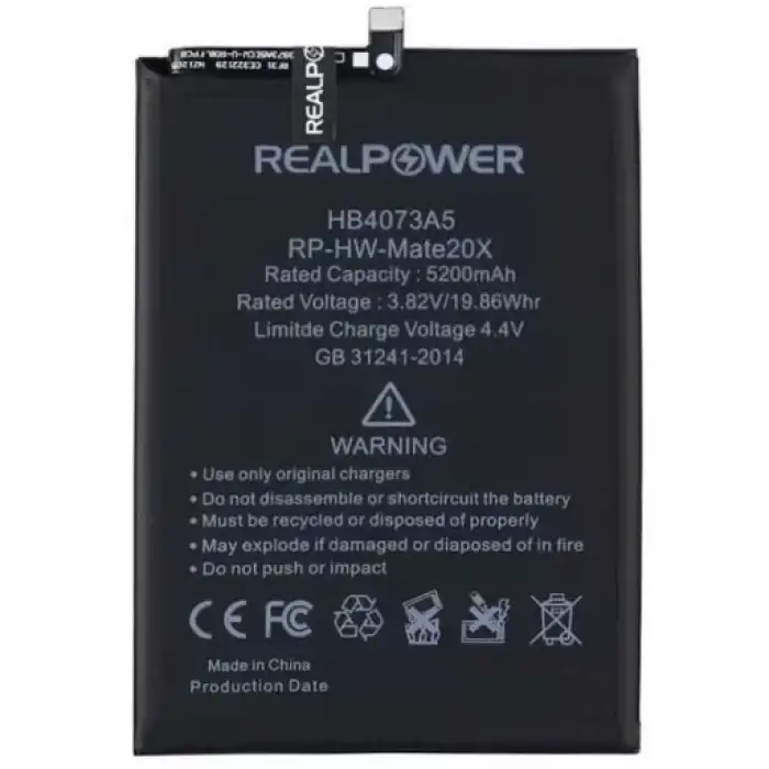 Realpower Huawei Uyumlu Y Max Batarya 5200Mah