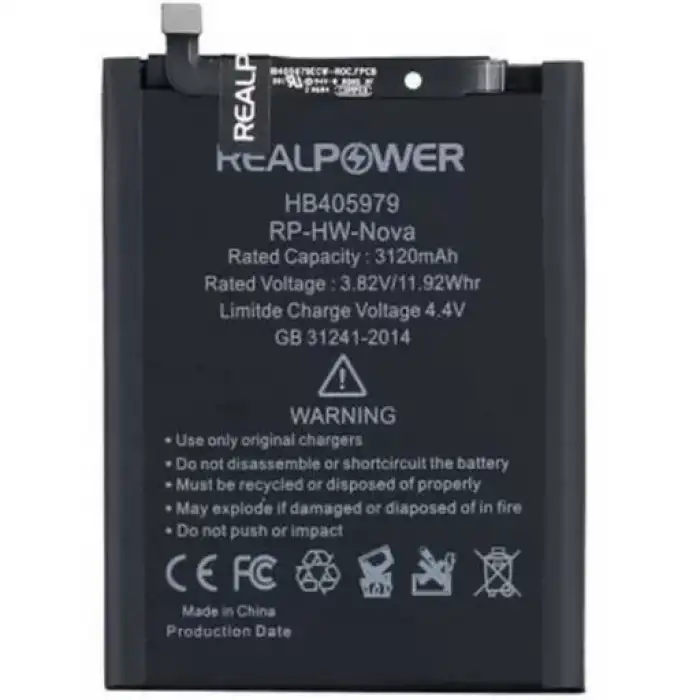 Realpower Huawei Uyumlu Y5 2018 Batarya 3120Mah