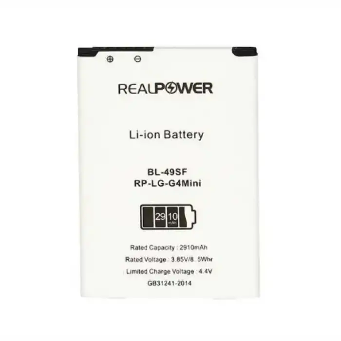 Realpower LG Uyumlu G4C H525 Batarya 2910Mah
